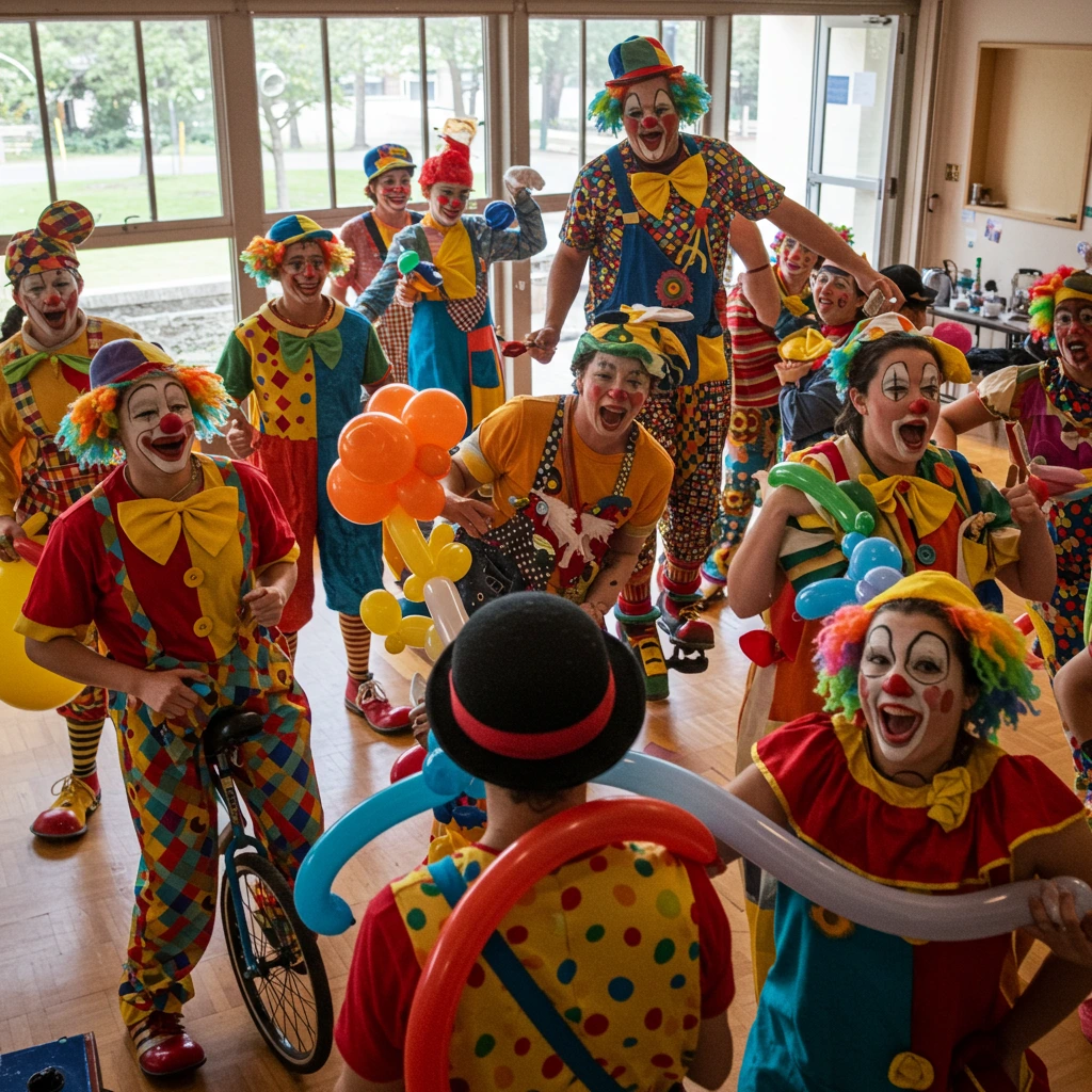 Palyaço Gösterileri ile Neşe Dolu Etkinlikler